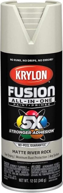 Best primers for 3D prints - primer for 3d printed miniatures and models - primers for 3D prints PLA resin ABS - Krylon Fusion All in One paint primer spray can image