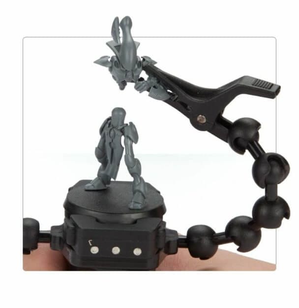 Best primers for 3D prints - primer for 3d printed miniatures and models - primers for 3D prints PLA resin ABS - Citadel painting handle with flexible arm and clips for holding small parts