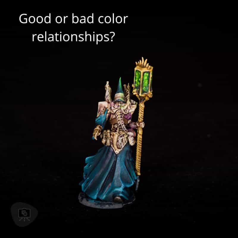Color Theory in Miniature Painting (Guide) - miniature painting guide with color theory - a guide to color theory for painting miniatures - color relationships are good and bad