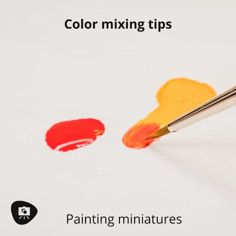Color Theory in Miniature Painting (Guide) - miniature painting guide with color theory - a guide to color theory for painting miniatures - color mixing tips