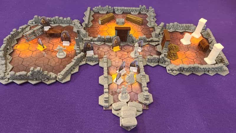 3D Printed Terrain for Warhammer and Tabletop Games - 3D printed terrain for wargames - 3D printing terrain for RPGs tabletop games - Board game terrain for ttrpg