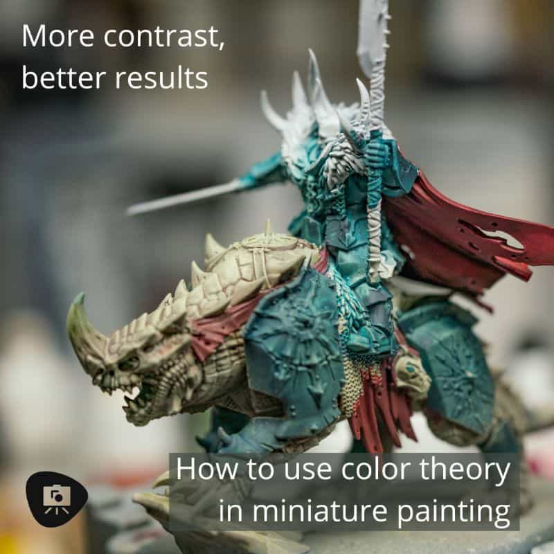 Color Theory in Miniature Painting (Guide) - miniature painting guide with color theory - a guide to color theory for painting miniatures - With contrast comes better results