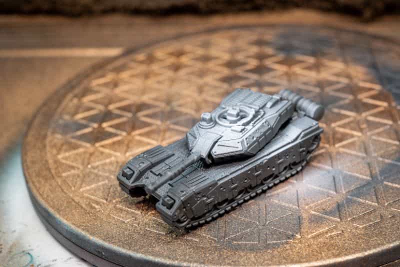 How to Paint Model Tanks (8 Basic Steps) - painting tanks - how to paint model tanks - work in progress priming job with zenithal highlight method