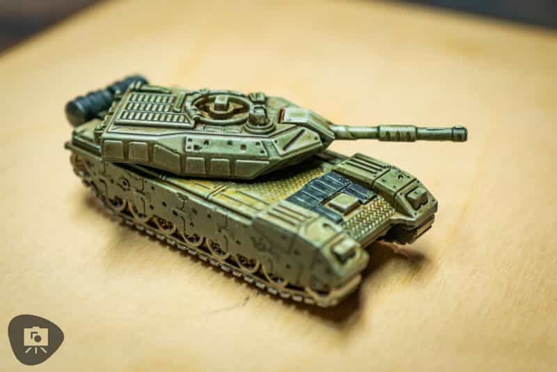 Understanding Acrylic Paint for Miniature Hobbies: Uses, Types, and Best Picks (Guide) - What is acrylic paint, it's uses, and best types - a scale model tank painted with acrylics