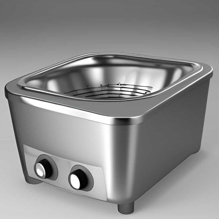 Are Ultrasonic Cleaners Worth It? - ultrasonic cleaning machine - how do ultrasonic cleaners work - 3d concept art ultrasonic cleaner