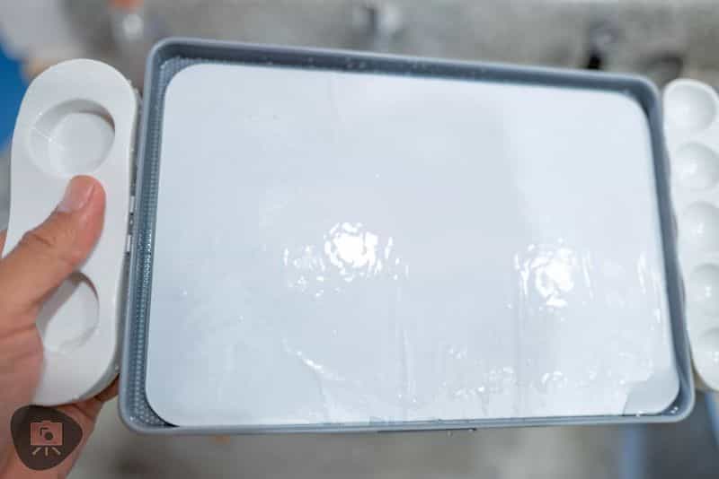 RedgrassGames Everlasting Wet Palette v2 Review - redgrass games everlasting wet palette painter 2 - Palette paper hydrated
