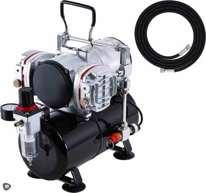 Best Airbrush Compressor for Models - best air compressor for airbrushing miniatures and models - Master high performance air compressor for hobbies
