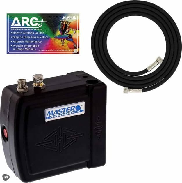 Best Airbrush Compressor for Models - best air compressor for airbrushing miniatures and models - Master mini airbrush compressor for travel and budget minded hobbyists