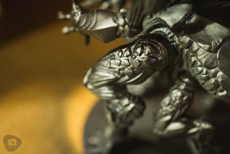 Priming Miniatures and Spraying Hobby Models (A to Z Guide) - priming miniatures step by step - primer coat on model surface with details