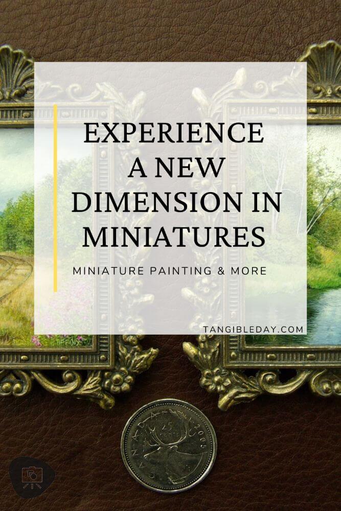Tiffany Hastie: A Traditional Miniature Artist Enters the 3D Miniature World - Experience a New Dimension in Miniatures - 2D painting to 3D painting