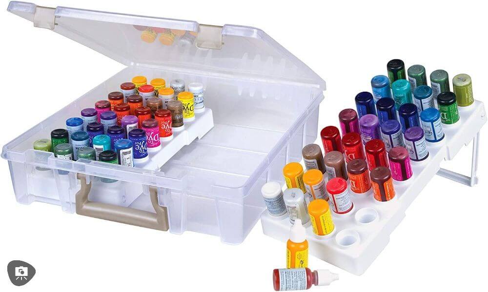 Need a Paint Carry Case? Top 10 Picks for Every Miniature Painter - best hobby paint carrying case - Artbin Paint bottle storage portable carrying case