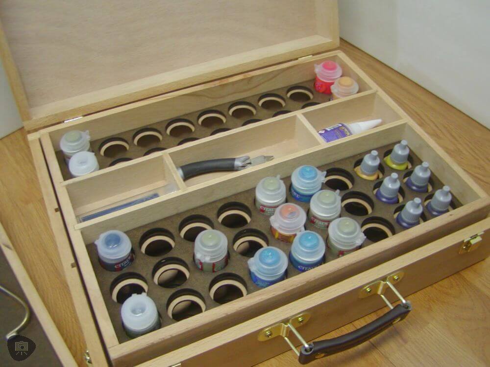 Need a Paint Carry Case? Top 10 Picks for Every Miniature Painter - best hobby paint carrying case - bespoke custom citadel paint pot case for travel