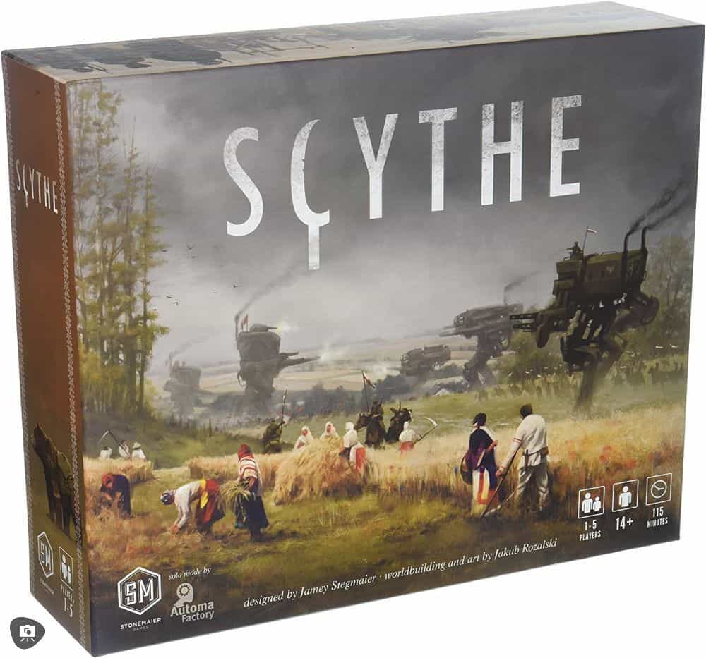 Is historical wargaming dying? Historical miniature gaming popularity - Scythe board game box art