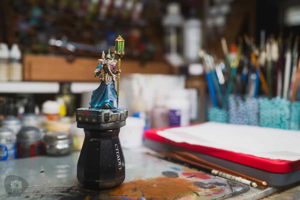 UberLight Flex Portable Miniature Hobby Lamp (Review) - lighting the hobby desk with color