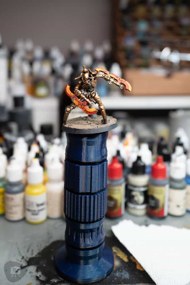 A Case Painting Handle Review for Miniatures and Models - A Case Brand Miniature Painting Holder Review - A-Case Painting Handle User Experience - stacked painting handle modules