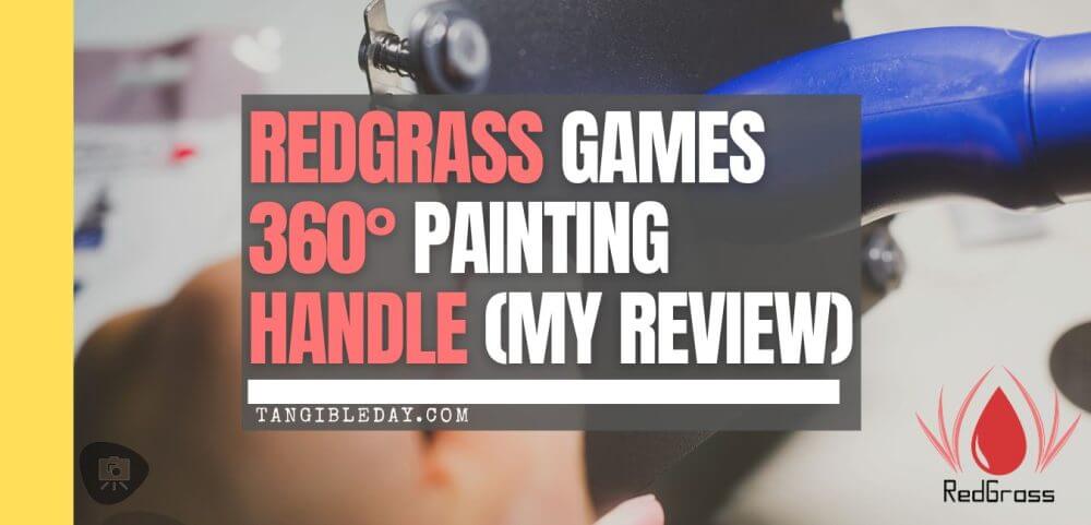 How to set up your Redgrassgames painting handle, art of painting,  miniature art, video recording