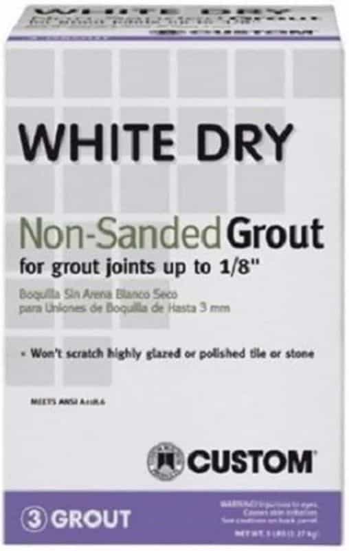 Miniature Basing Materials for Model Hobby Projects (Tips and Review) - best basing material for miniatures and models - Unsanded tile grout