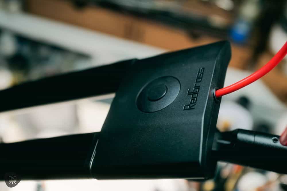 Redgrass games desk lamp review, redgrass games lamp review for painting miniatures, models, and art - One button operation close up