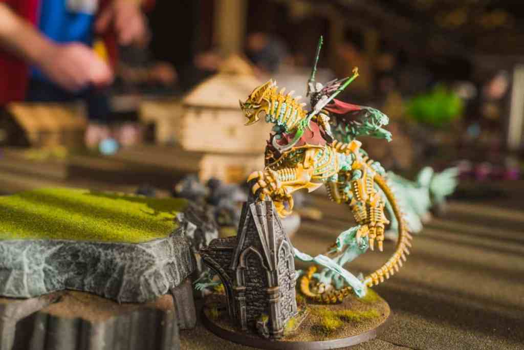 Running a Successful Hobby Gaming Convention: The Hidden Magic and Mayhem Behind CaptainCon - Age of Sigmar Slaves to Darkness undead vampire miniature tabletop game