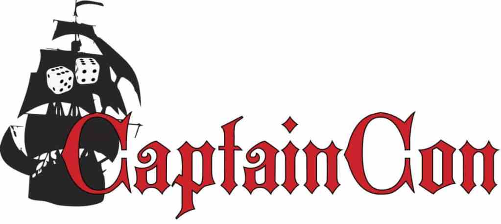 Running a Successful Hobby Gaming Convention: The Hidden Magic and Mayhem Behind CaptainCon - Captaincon Banner and Logo