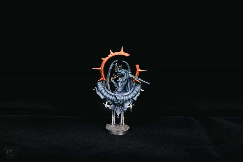 My Favorite Citadel Technical Paint and How to Use Astrogranite Debris (Review) - citadel texture paint astrogranite review and tutorial - Operative umbral-six miniature painted studio photo