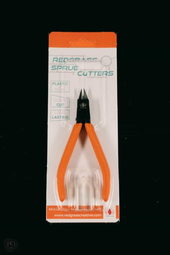 Redgrass Sprue cutter in packaging blister pack