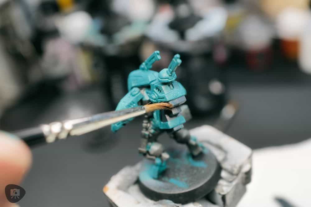How to Paint Plastic Miniatures (Step-by-Step) - laying as a means to add more colors and improve color vibrancy