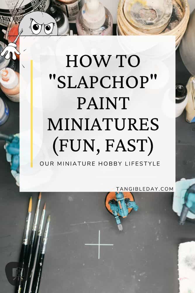 How to Slapchop Paint Miniatures: Peachy Painting Tutorial