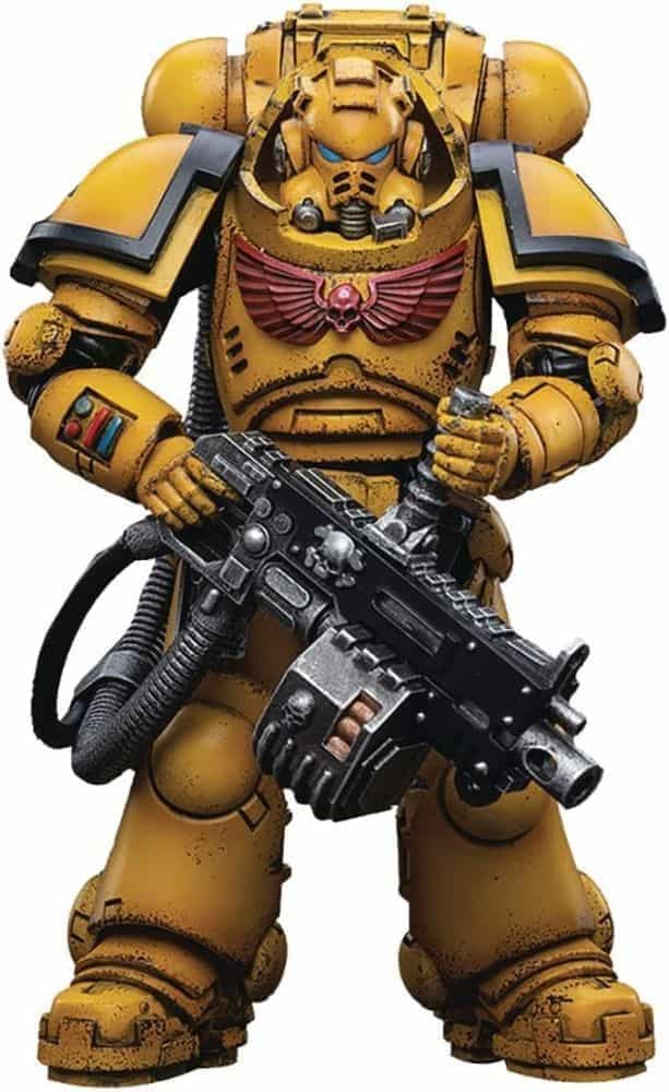 Warhammer 40k JoyToy Action Figure Review - Heavy Intercessor Primaris Space Marine Imperial Fist product photo