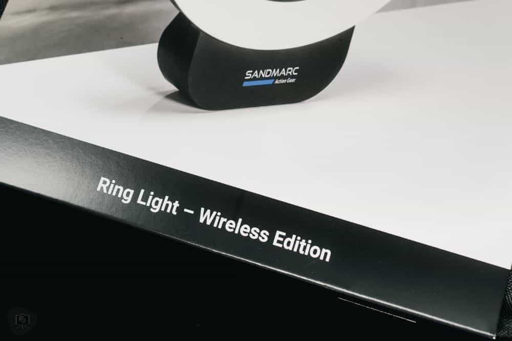 Sandmarc wireless LED Ring light review - best portable ring light for content creation - ring light wireless edition