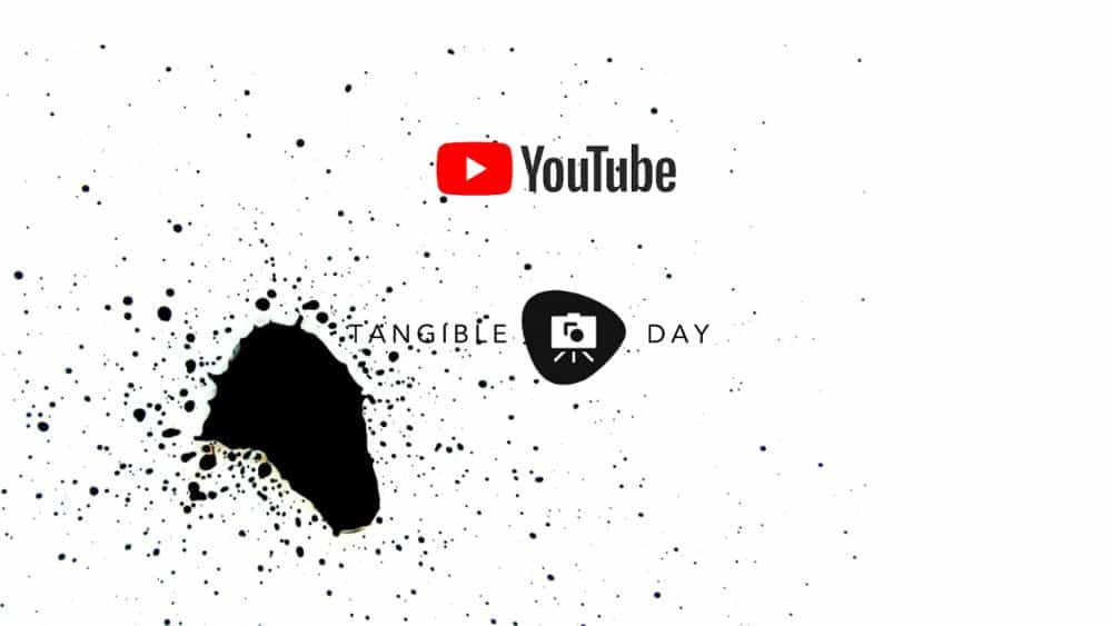 Tangible Day on YouTube follow image flash screen