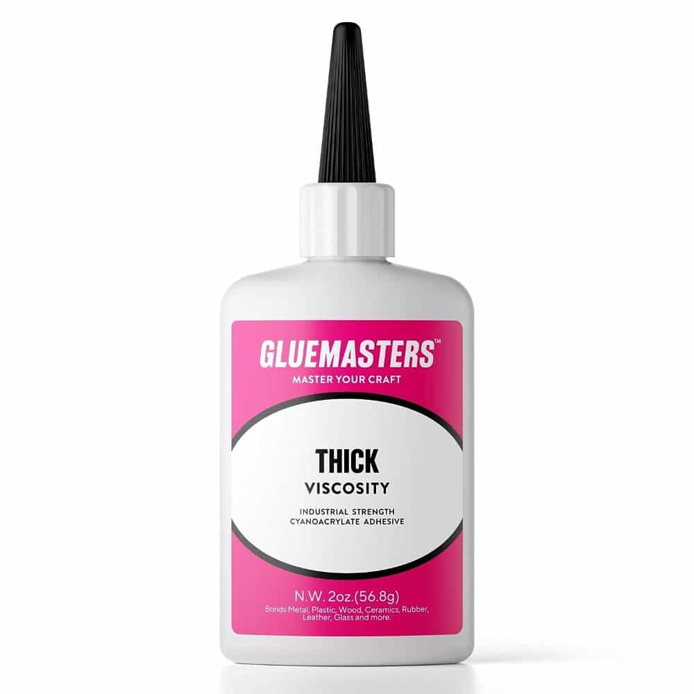 Thick or thin superglue for miniatures? Best superglue for miniatures models - gluemasters super glue bottle thick viscosity