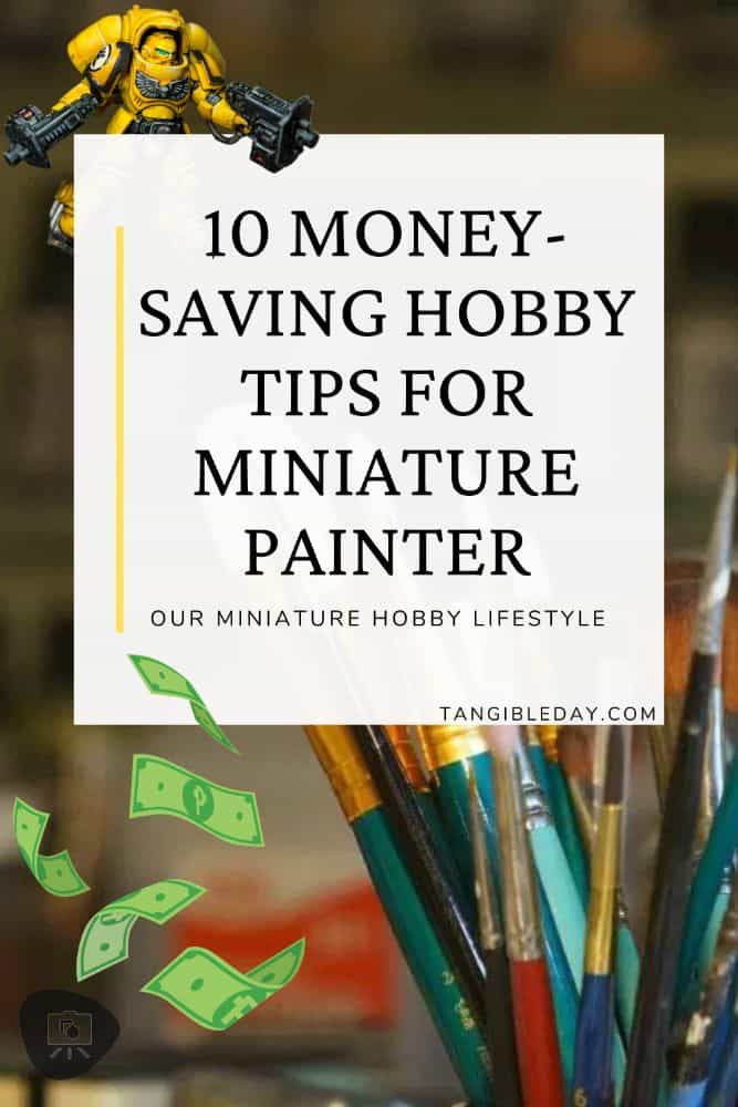 money saving tips for hobbyists - vertical feature banner image
