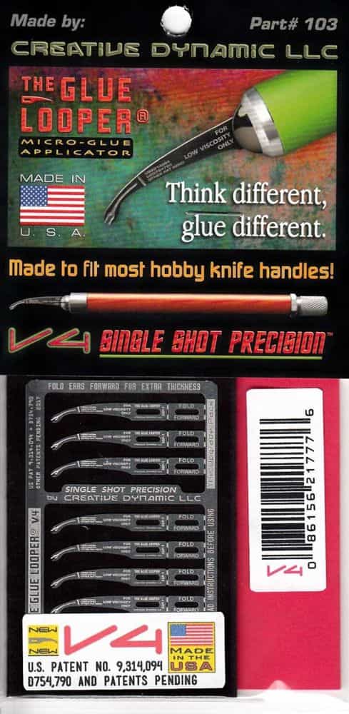 Thick or thin superglue for miniatures? Best superglue for miniatures models - glue looper product photo front