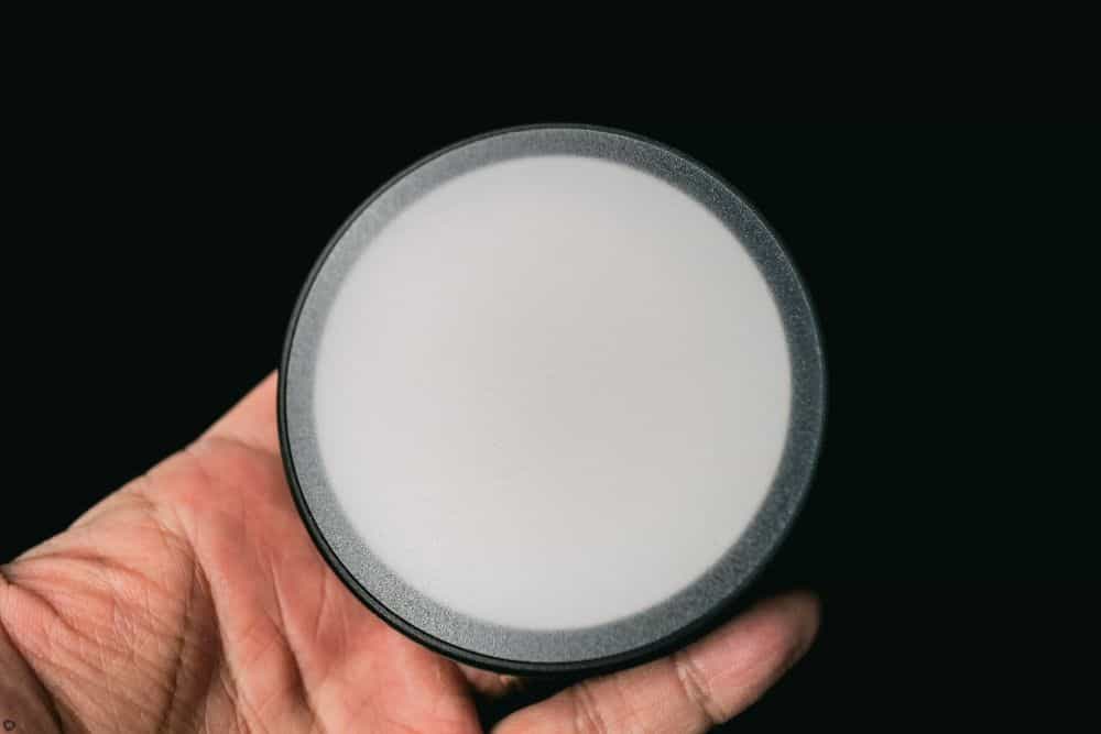 Lume Cube Mobile Creator Kit 2.0 review - LED Panel front diffuser visible