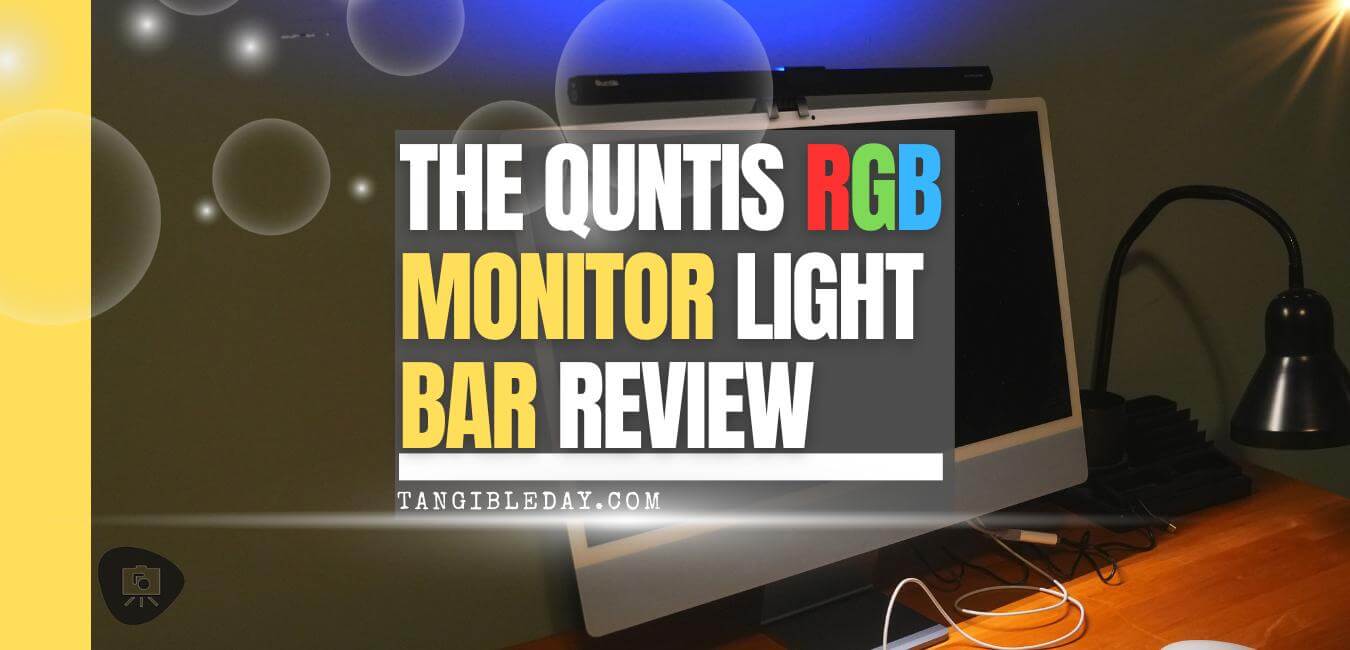 Quntis Monitor Light Bar Unboxing & Testing 