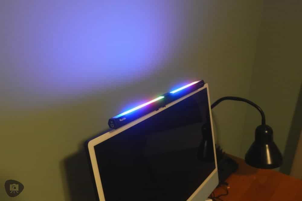 Monitor Light Bar with RGB Backlight, Flat/Curved Screen Bar Reduce Eye  Strain Monitor Lamp USB