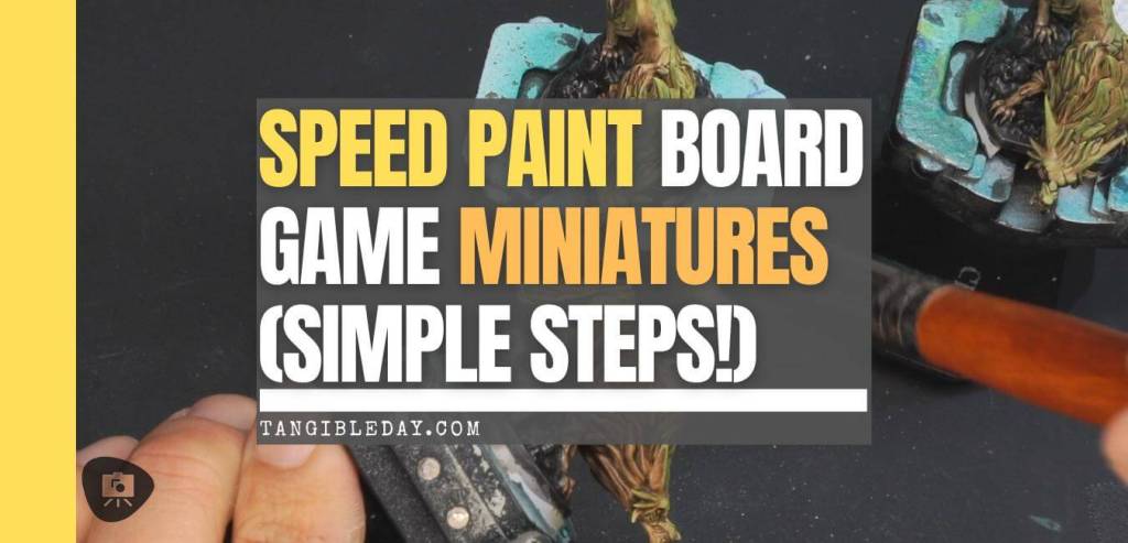 Speed Painting Board Game Miniatures: A Step-by-Step Guide - feature image banner