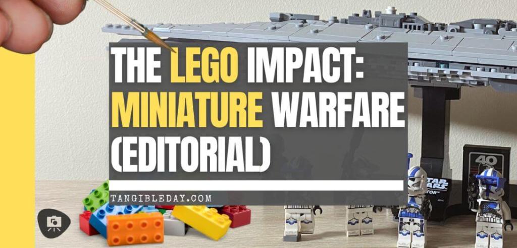 Legos and miniature hobbies, feature banner image