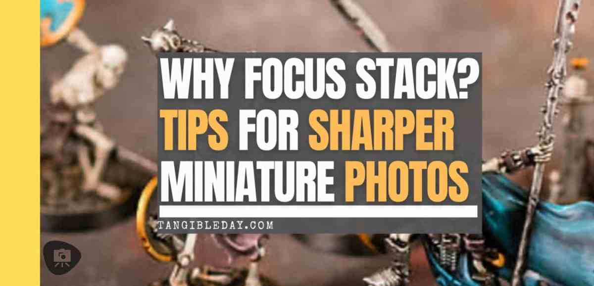 Why Focus Stacking can Help Your Miniature Photography
