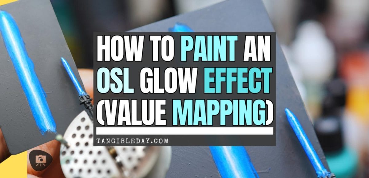 How to Paint a Glowing Lightning Effect (OSL Practice Drill for Miniatures)