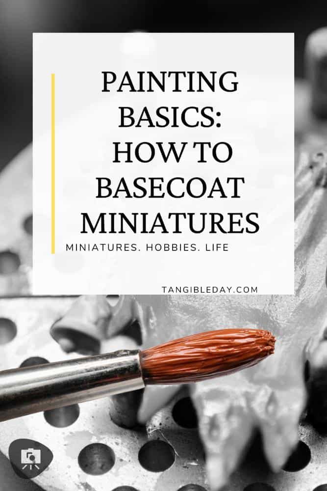 How to basecoat miniatures step by step using thin acrylic paint for smooth, even coverage
